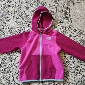 The North Face Kids' Magenta Fleece Hoodie